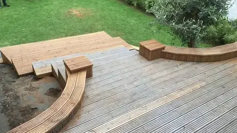 installation de terrasse bois à Châteaugiron - image 2