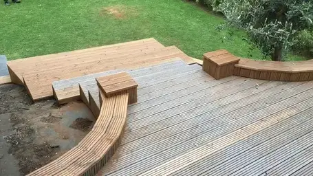 installation de terrasse bois Martigné-Ferchaud-1
