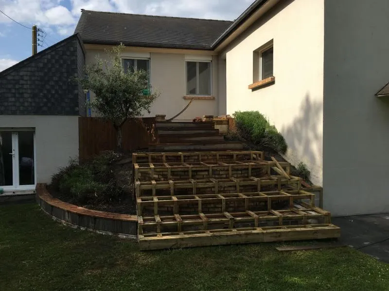 installation de terrasse bois orgeres