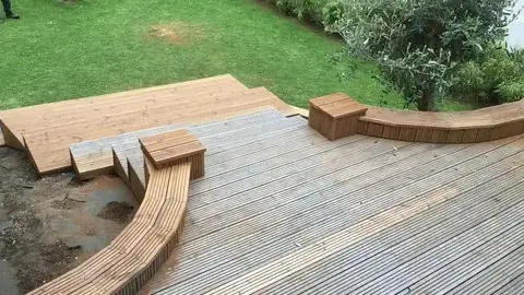 installation de terrasse bois à Tresboeuf - image 3