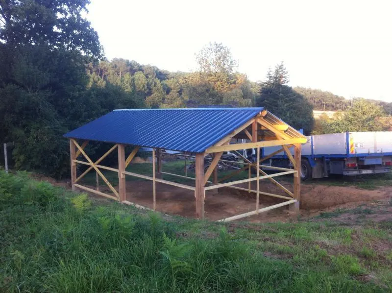 pose d’extension de maison janze